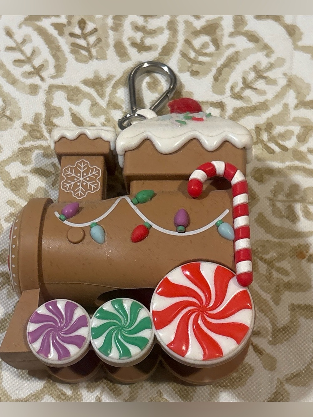 Bath & Body Works Holiday Train LIGHTS & SOUNDS Pocket Bac! Holder TRAIN